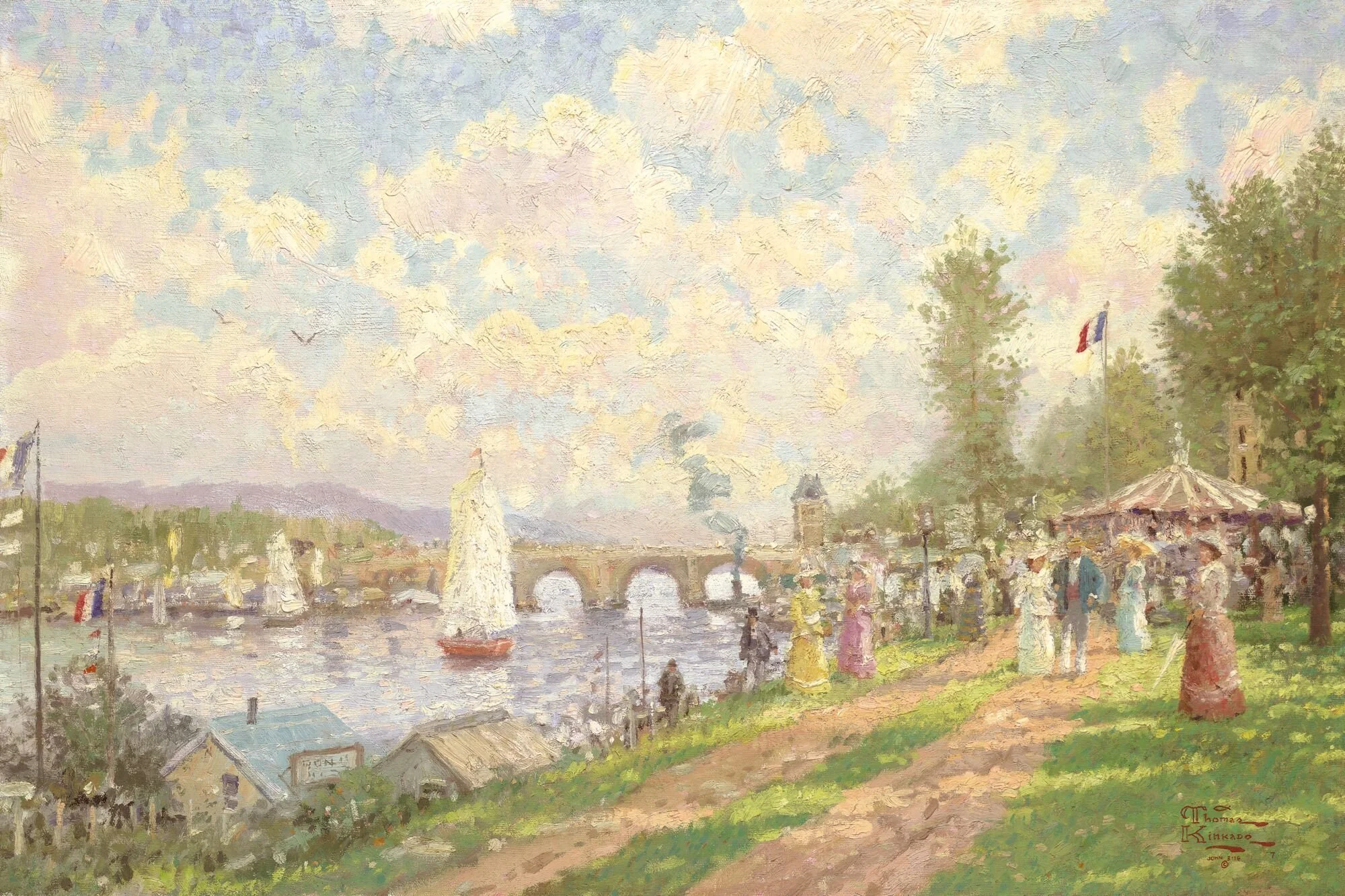 Painting under a brush name: the Robert Girrard paintings
